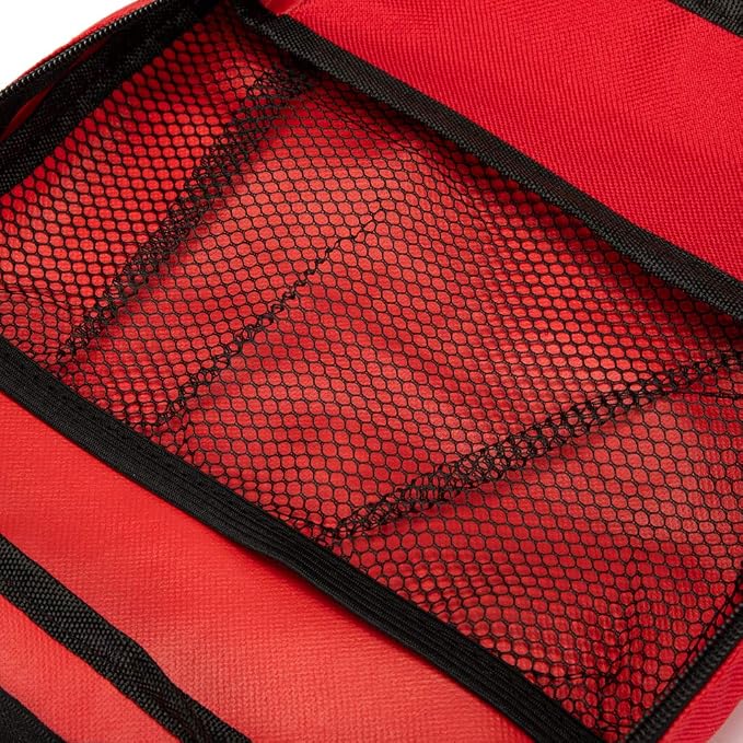 Red First Aid Bag Empty Travel Rescue Pouch First Responder Storage Medicine Emergency Bag for Car Home Office Kitchen Sport Outdoors (Green) - Image 7