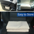 Waterproof Car Seat Cover for Front Seats, Protector for Cars SUVs Trucks, Sweat Towel Seat Covers Bucket for Gym,Workout,Beach,Hiking,Running and Swimming(Beige, 2PCS) - Image 7
