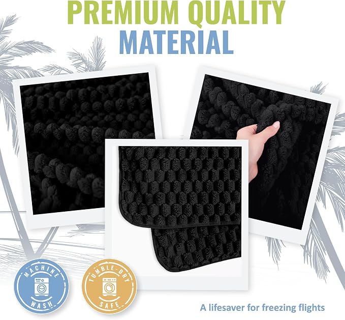 BOACAY Packable Travel Blanket for Airplane, Car - Compact Office Blanket - Portable Pillow for Adults, Kids with Case, Luggage Sleeve, Backpack Clip - Image 5