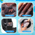 1 Pack Car Seat Towel Cover with Storage Bag, Mount Desert Island Style | 63 x 32 in Car Towel Seat Cover Non Slip Waterproof, Gym Workout Swimming Running, Machine Washable Sweat Absorbent Protector - Image 3
