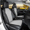 HKZ Customized Special seat Cover for Toyota Corolla (Black+Grey, 2020-2022 Corolla XLE) by HKZ
