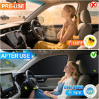 ZATOOTO Car Window Shades for Toyota 4Runner 2017-2024,100% Block Light | 4 Pcs Magnetic Car Window Covers,Privacy Curtains,Side Window Sun Shade for Baby Breastfeeding, Sleeping, Camping - Image 6