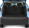 SUV Cargo Liner for Dogs, Waterproof Pet Trunk Cover for SUVs | with Bumper Flap Protector, Scratchproof Non-Slip 600D Oxford Fabric, Machine Washable by SMATTO