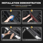 Floor Mats for Toyota RAV4 Hybrid 2026, Cargo Mat & Seat Back Mat (NO PHEV) | Fit Trunk without Subwoofer, Custom Fit Floor Liners with Door Sills Protector All-weather Trunk Mat 2026 RAV4 Accessories - Image 8