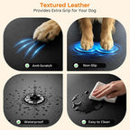 URPOWER PU Leather Dog Back Seat Extender for Full-Size Crew Cab Trucks | 550 lb Support, 45% More Space for Large & Multiple Dogs, 3 Large Panels, Foam Padding for Comfort, Waterproof PU Leather - Image 3