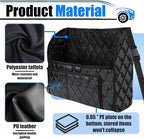 BFXM Car Purse Holder Between Seats, Leather Front Seat Car Organizer | Large Capacity Car Net Pocket Handbag Holder, Backseat Barrier Storage Bag Fits for Car, Truck, SUV, Purse Holder for Car - Image 8
