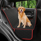 Dog Car Seat Cover for Back Seat, Waterproof Hammock for Car, SUV & Truck, Non-Slip Backseat Cover for Dogs, Heavy-Duty Dog Hammock Style Seat Protector Pets, Easy to Install & Clean by Petloox