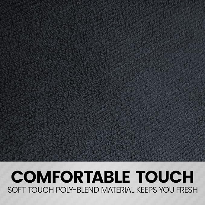 BDK UltraFit Waterpoof Car Seat Towel Cover, 2 Pack with Black Trim – Washable Sweat Seat Protector, Ideal for Gym Swimming Surfing Running Crossfit, Fits Most Auto Truck Van SUV - Image 5
