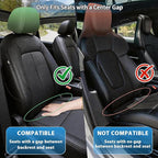 2026 Upgraded Cooling car seat Cover, Instant Cooling in 3 Seconds, 12V 3-Speed Airflow, Fits Cars, SUVs & Trucks, Breathable 3D Mesh & Premium Leather, Gift for Drivers (Black) - Image 5