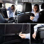 ZONETECH Cooling Car Seat Cover, Black Automotive Adjustable Temperature Comfortable Cooling Car Seat Cushion (1 Pack) - Image 6