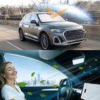 Windshield Sun Shade for 2018-2026 Audi Q5 | Foldable, Full covered for windshield, Block UV Rays, Heat Reduction, Easy to install, Keeps Car Cooler - Image 6