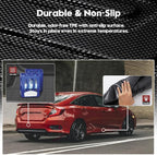 T TGBROS Floor Mats for Honda Civic 2016-2021 All-Weather Full Set Custom Fit TPE Liners Back Seat Protector Cargo Liner Trunk for Civic Accessories 4PCS(Coupe/Sedan/Type R/Insight) - Image 6