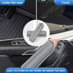 Magnetic Car Door Dent Protector Removable Car Door Guard - Prevents Dents and Scratches for Vehicles (Silver Gray) - Image 8