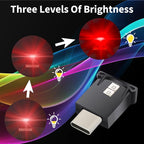 BFXM Mini USB Car Light, 5V USB Light for Car, 8 Switchable Colors | Car Lights Interior, USB LED Light, Fit for Car, Laptop Keyboard, Home Office, Plug-and-Play Type-C Port - Image 4