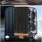 2nd Row Kick Mats for 2026 Hyundai Palisade 7 Seats | 2nd Row Captain Chairs Backrest Mats TPE All Weather Back Seat Cover Protector Palisade Accessories - Image 6