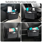 Accmor Collapsible Car Trash Can, Vehicle Garbage Organizer Holder Bin with One Roll Trash Bag, Waterproof Hanging Mini Auto Dustbin Accessories Storage Container for Vans, SUVs - Image 7