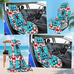 Lonfliness 1PCS Car Seat Cover Towel Non Slip Front Seat Car Seat Towel Athletic Running Towel Washable Seat Cover for Gym Workout Sweat Outdoor Sport Beach Hiking Yoga (Navajo Tribal) - Image 7