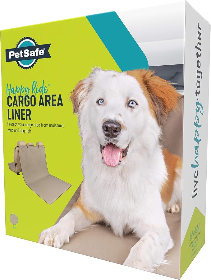 PetSafe Happy Ride Waterproof Cargo Area Cover for Dogs and Pets - Fits Cars, Trucks and SUVs - Waterproof Area Protection - Tan - Image 5