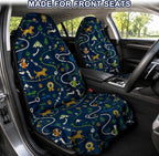 Car Seat Towel Cover 2 Pack for Front Seats, Sweat Absorbent Car Seat Protector with Non-Slip Backing, Waterproof Towel Car Seat Covers for Runners, Gym, Swimming, Beach, Dog Runner Trail - Image 2