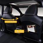 Custom Fit Camry Seat Covers for 2018-2024 Toyota Camry Gas - Black+Red | Waterproof Faux Leather Full Coverage, Car Seat Protectors Full Set, Fit Toyota Camry LE SE SE Nightshade, Airbag Compatible - Image 3
