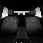 Custom Fit Camry Seat Covers for 2025 2026 Toyota Camry LE SE - Black | Waterproof Faux Leather Full Coverage, Car Seat Protectors Full Set with Armrest Covers, Airbag Compatible - Image 3