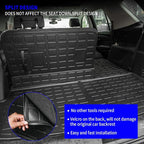 Rongtaod Floor Mats Set for 2018-2023 Chevrolet Traverse 7 Seats | 2024 Traverse Limited 7 Seats, Trunk Mat Cargo Liner TPE All Weather Back Seat Cover 2022 Chevy Traverse Accessories - Image 6