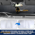 EcoNour Foldable Van Windshield Sun Shade, Reflective Window Cover - Image 5