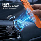 Miracase Car Phone Holder for Magsafe [Strong Magnets] Magnetic Phone Holders for Your Car, 360°Adjustable Air Vent Hands Free GPS Navigation Mount Cradle Fit iPhone 17-12 & All Smartphones, Black - Image 9