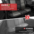 TTX LIGHTING Custom Fit for Toyota RAV4 Seat Covers 2013-2018 5-Seats | Original Seat Pattern | Full Coverage | Easy Install | Waterproof | Faux Leather | Shield Your Car Seats | All Season - Image 5