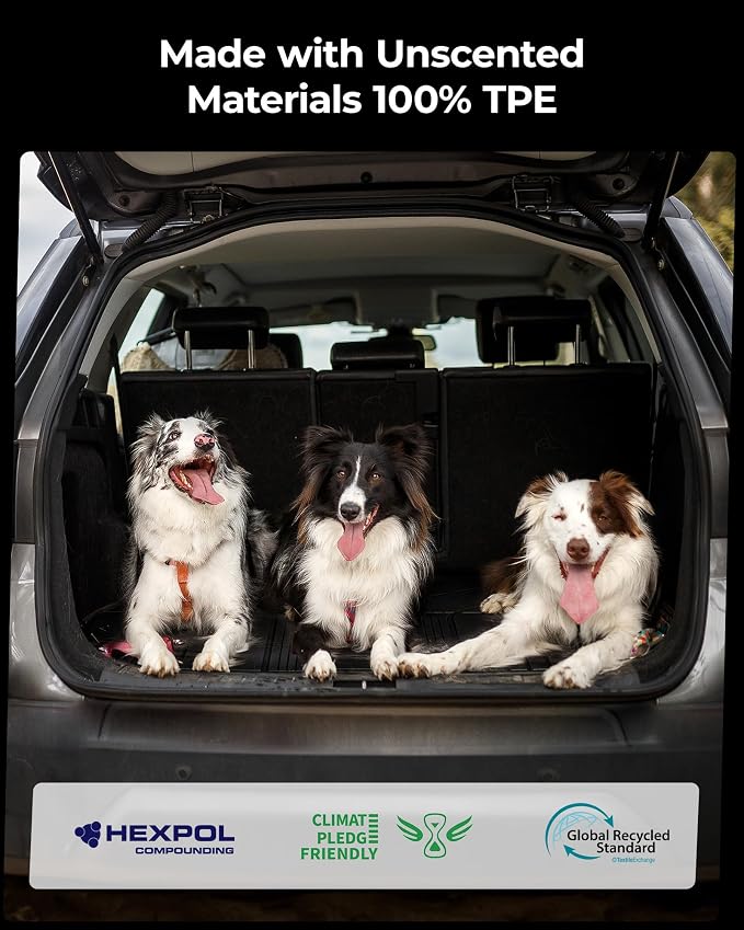 3W Cargo Liner & Backrest Mat for 7&8 Seats 2025-2026 Ford Expedition Standard - Image 3