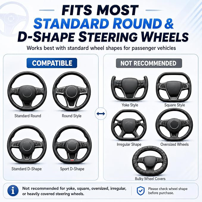 2-in-1 Steering Wheel Tray and Car Laptop Desk with Seat Gap Organizer | Carbon fiber look for working, eating or tablet use, fits standard round steering wheels,use only while safely parked - Image 3