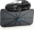 Car Windshield Sun Shade Umbrella for Acura TLX 2015-2026, 1:1 Exact Fit | [Reflective Coated Fabric] Car Shades Sun Visor Keep Car Cool and Protects Interior, Sunshade Umbrella for Front Window by MakeLifeBetter
