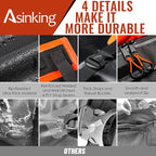 Car Rooftop Cargo Carrier Bag, 15 Cubic Feet Waterproof Heavy Duty 840D Car Roof Bag for All Vehicle with/Without Racks - Anti-Slip Mat, 6 Door Hooks, Storage Bag, 2 Extra Straps, Luggage Lock - Image 6
