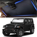 Autovir Windshield Sun Shade for Jeep, 280T UV Sun Blocker, Visor Shield | 280T Thickened | Blocks 99% Heat | Fit for Gladiator | Rubicon | Wrangler by Autovir