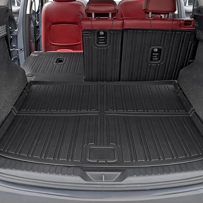 Cargo Mat for 2017-2025 Mazda CX-5 Accessories | Full-Coverage Cargo & Backrest Protection, Odorless TPE, All-Weather Protection, Folds with Rear Seats, 3D Custom Fit by GALVAGNITE