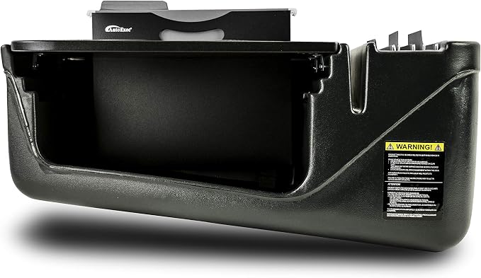 AutoExec Efficiency FileMaster Car Desk for Your Vehicle Workstation and Mobile Office, Black - Image 2