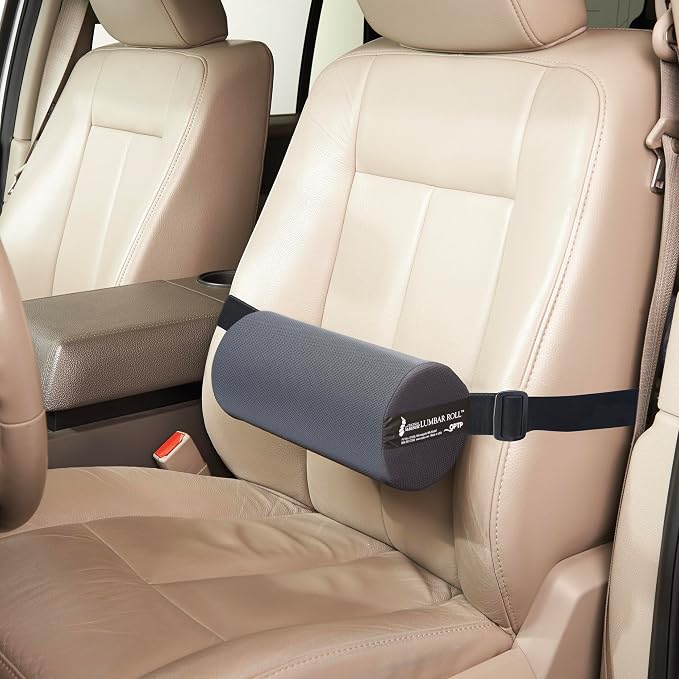 OPTP The Original McKenzie Lumbar Roll – Standard Density Low Back Support | Lumbar support for office chair & car seat back support cushion, the preferred lumbar pillow by physical therapists, USA made - Image 7