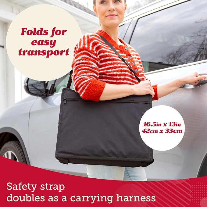 Lusso Gear Kids Travel Tray for Toddlers & Kids - Car Seat Lap Tray for Airplane & Road Trip Activities (Geometric) - Image 7