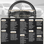 SEG Direct Black Microfiber Leather Auto Car Steering Wheel Cover 15 inch | Universal Medium Standard Size 14.5"-15" (37-39cm) for Car Truck SUV, Anti-Slip Comfortable Grip Auto Interior Accessories - Image 5