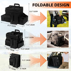 LUVHOMEE Car Organizers and Storage for Backseat & Front Seat - Collapsible Car Caddy w/Headrest Strap, Leakproof Cooler, Lid & Cup Holders | Fits Passenger Seat, Easy-Access Travel Snacks & Drinks - Image 7