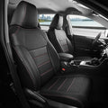 FREESOO Custom Leather Seat Covers for Toyota Corolla L LE 2020-2022 | Sedan, Full Set, Waterproof, Airbag Compatible, Scratch-resistant, Anti-slip, Protector Cushion, Durable Material, Easy-clean by FREESOO