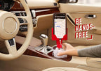 Cup Holder Phone Holder Mount for Car - Universal Adjustable Expander Cradle Hands-Free Driving - Compatible with All Smartphones Car Mount for iPhone Samsung Google Android Mobile Accessories Red - Image 6