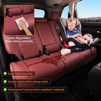 Ranaya Custom Fit Lexus Seat Covers for Lexus GX460 2012–2023 | for Base,Premium,Luxury,6-Passenger Full Set,(2nd Row Captain Chairs),Waterproof Leatherette, Pet & Kid Friendly,Burgundy - Image 6