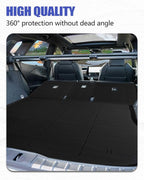 Cargo Liners Backrest Mat for Lexus RX350 RX350H RX450H+ RX500H Accessories 2023-2025 with Hook&Loop Rear Trunk Mat Rear Seat Back Cover Protector All Weather Anti-Slip Split Dog Liner 4 PCS - Image 3
