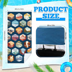 1 Pack Car Seat Towel Cover with Storage Bag, Multi National Parks 1 Style | 63 x 32 in Car Towel Seat Cover Non Slip Waterproof, Gym Workout Swimming Running, Machine Washable Sweat Absorbent Protector - Image 2