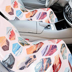 1 Pack Car Seat Towel Cover with Storage Bag, Multi National Parks Style | 63 x 32 in Car Towel Seat Cover Non Slip Waterproof, Gym Workout Swimming Running, Machine Washable Sweat Absorbent Protector - Image 4