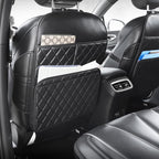 2 Pack Seat Back Protector for Kids, Car Kick Mats for Front Seats | With Large Pockets, Waterproof, Protects Against Dirt, Scuffs & Scratches, Easy to Install and CleanFits Most Vehicles - Image 2