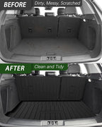 Cargo Liner & Backrest Mat for Lincoln Corsair 2020-2025 Cargo Mat Trunk Mat Back Seat Cover Protector - Image 3