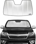 Pigenius Windshield Sun Shade for Chevrolet Colorado/GMC Canyon 2015-2022. Reflective Aluminum Film Front Window Sunshade - BLAZBLOCK by Pigenius