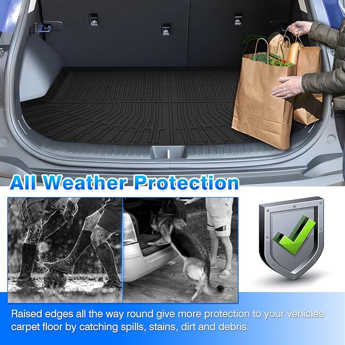Seltos Cargo mat - Trunk Mat for Kia Seltos 2021-2026 | All Weather Trunk Mat for Seltos Accessories, Heavy Duty Rubber Mats, Car Accessories - Image 7